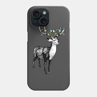 Reindeer Christmas Tree Phone Case