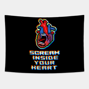 SCREAM INSIDE YOUR HEART Tapestry