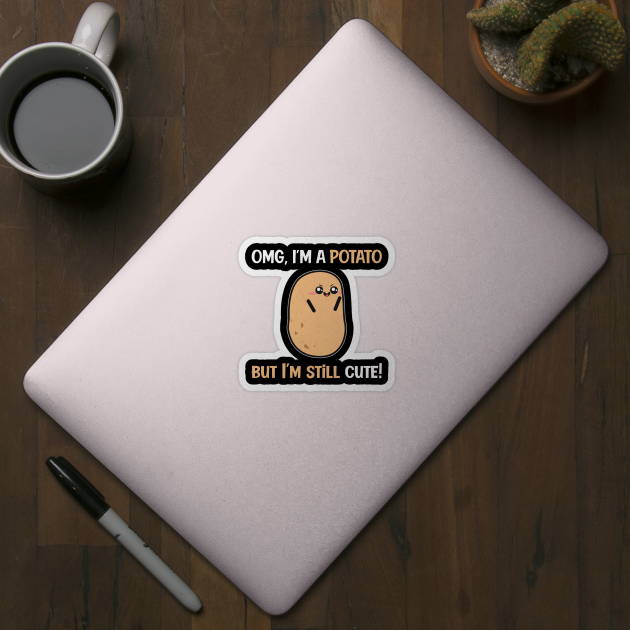 cute potato Sticker