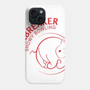 Pinbreaker - Showy Bowling (red) Phone Case