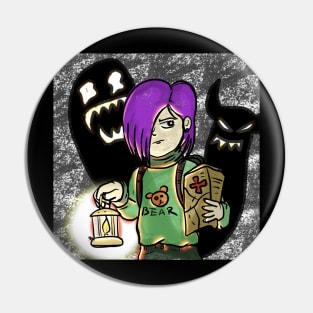 Brave Girl Pin