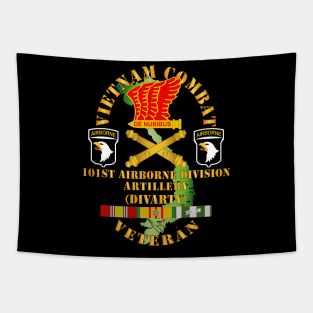 Vietnam Combat Veteran w 101st Airborne Div (DIVARTY) w DUI - VN SVC X 300 Tapestry