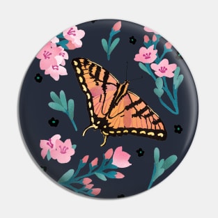 Western Swallowtail Tiger Butterfly Pin