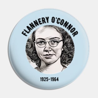 Flannery O'Connor Pin