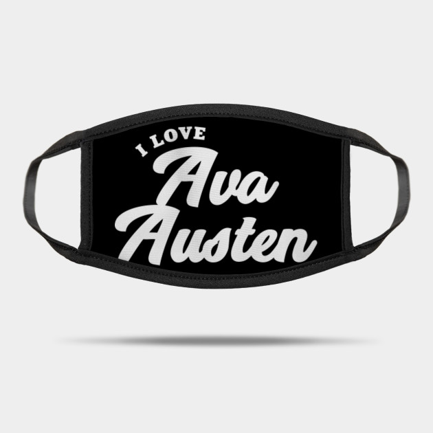I Love Ava Austen Porn Star Mask Teepublic
