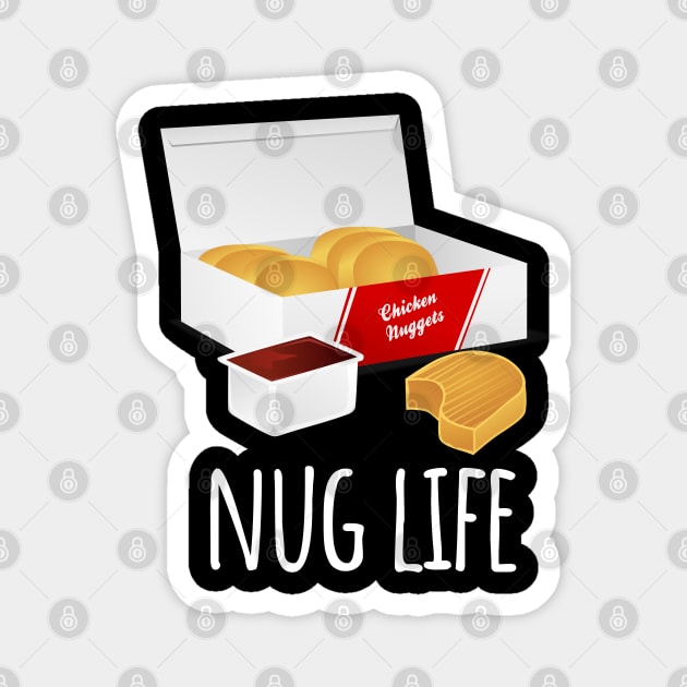 Nug Life Magnet by LunaMay