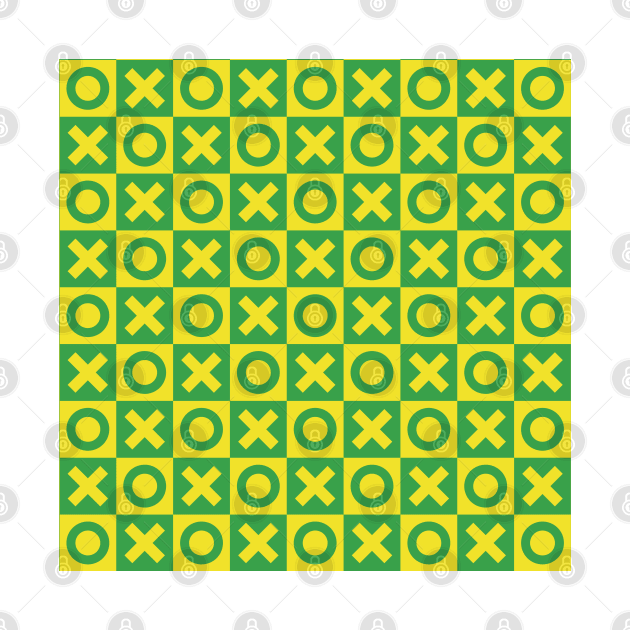Geometric Seamless Pattern - XOXO 025#001 by jeeneecraftz