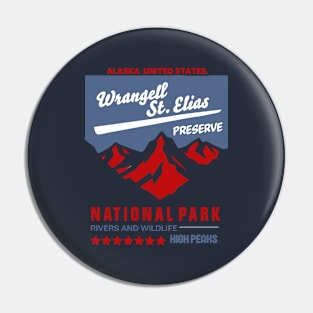 Wrangell-St. Elias National Park Pin