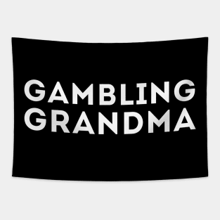Gambling Grandma Tapestry