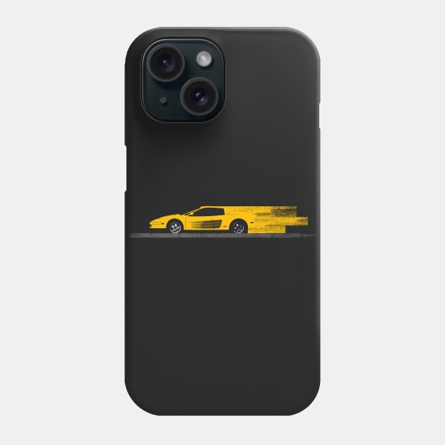 Fast and Yellow Phone Case by bulografik