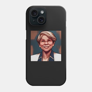 Elizabeth Warren | Comics style Phone Case