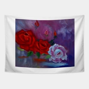 Rose Trio Tapestry