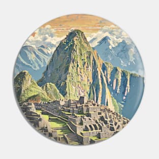 Mystic Machu Picchu in Peru Pin