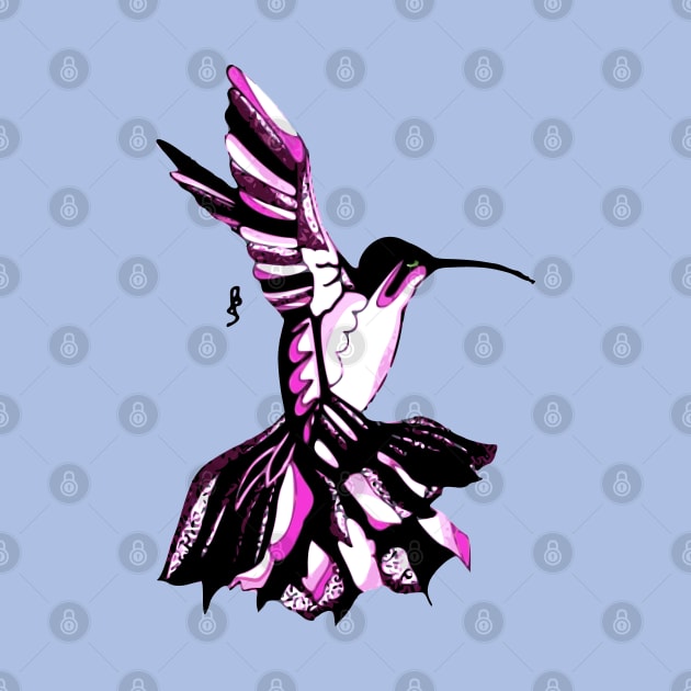 Flamenco Hummingbird by obsidianhoax