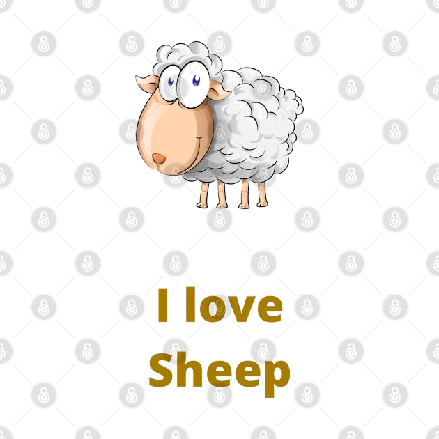 I love Sheeps - Sheep by PsyCave