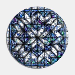Blue Onion Quilt Pin