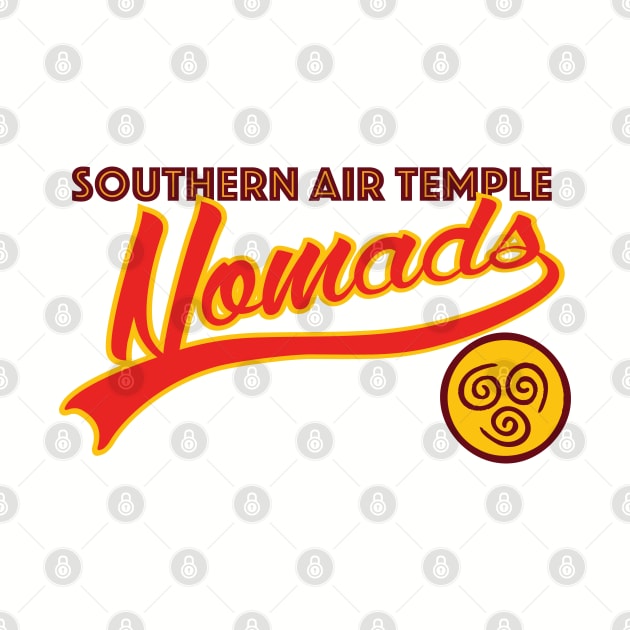 Southern Air Temple Nomads by The Digital Monk