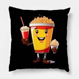 Donut kawaii  junk food T-Shirt cute  funny Pillow