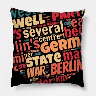 I love Berlin Pillow