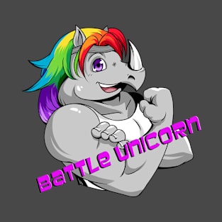 Battle Unicorn Fitness T-Shirt