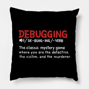 Debugging dictionary styled Definition Pillow