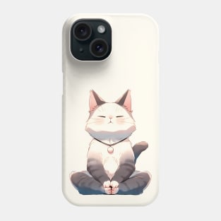 Cat yoga Phone Case