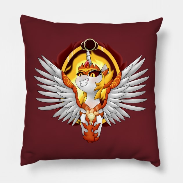 Daybreaker Pillow by Spokenmind93