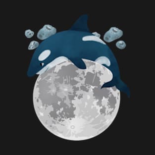 Moon and ocean T-Shirt