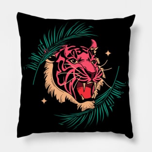 Tropical roar Pillow