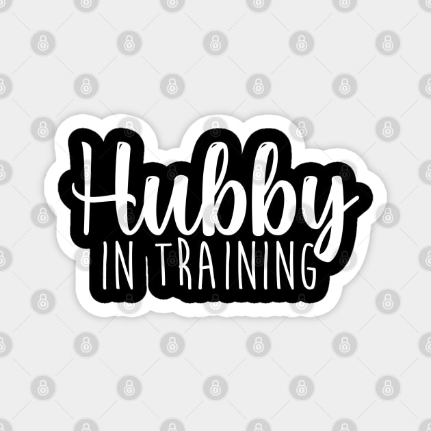 Hubby and Wifey Tee - Couples Shirt - Couples Tee - Hubby in Training Tee - Wifey in Training Tees - Couples Shirt Gifts - Couples Tee Gifts Magnet by WaltTheAdobeGuy