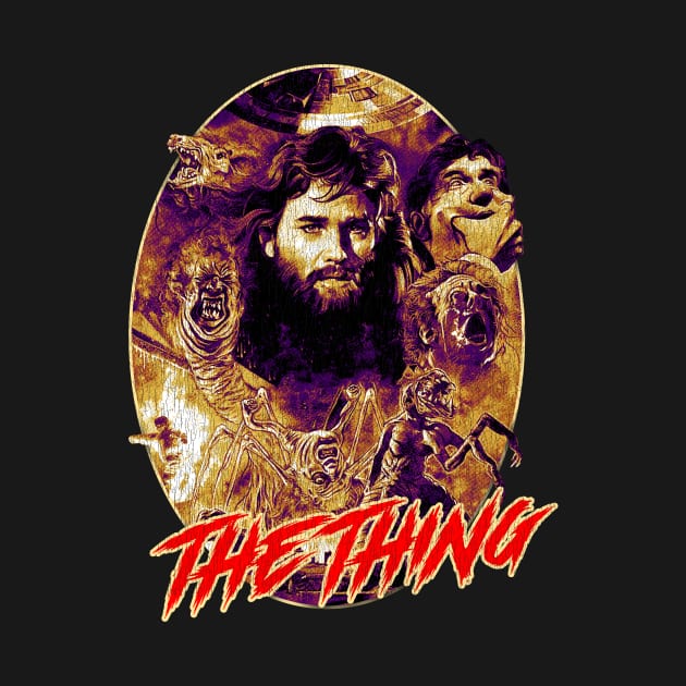 The Thing 1982 Retro by Oges Rawon