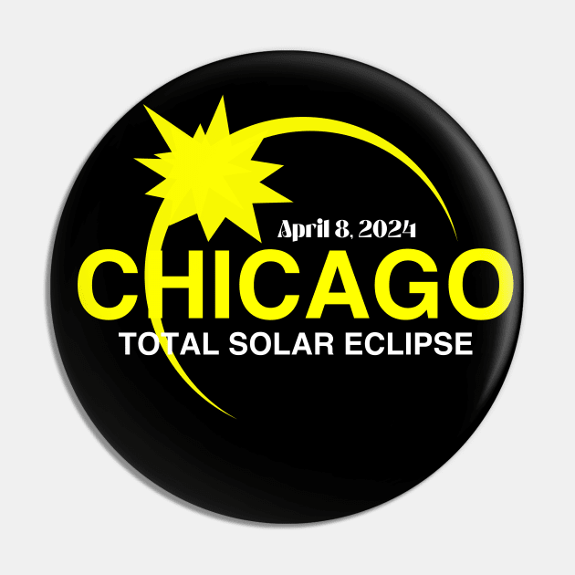 Chicago Total Solar Eclipes 2024 Pin by sfcubed