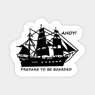 Ahoy! Pirate Ship Magnet