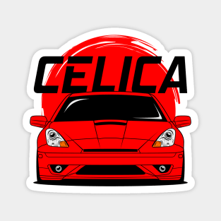 Red Celica JDM Magnet