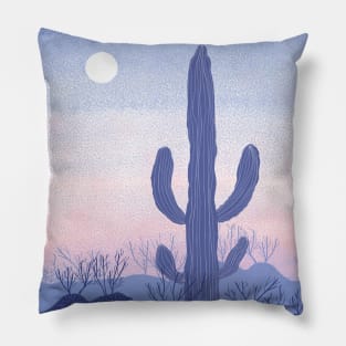 Violet cactus Pillow