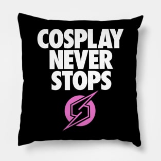 Cosplay Never Stops Pink SAMUS Pillow