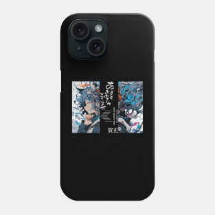 fox ears anime girl Phone Case