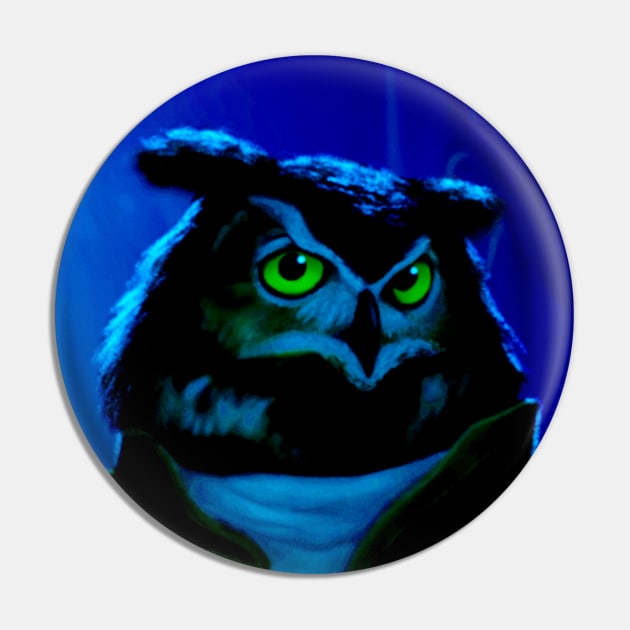 Great Horned Owl Captain Nemo Pin by KristerEide