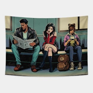 The Waiting Room Tapestry