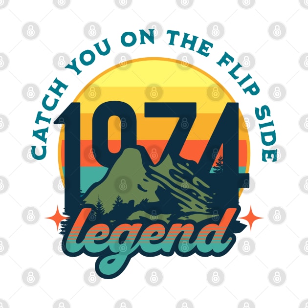 1974 retro legend by Beyond TShirt