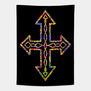 RAINBOW Cross Tapestry