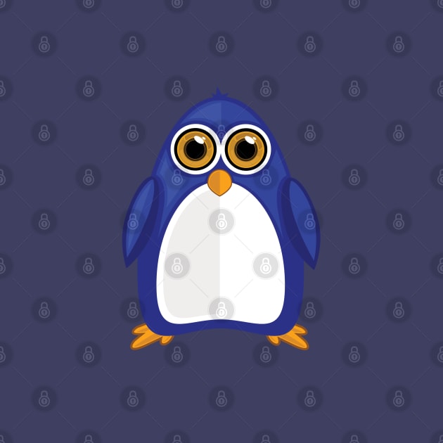 Blue Penguin by adamzworld