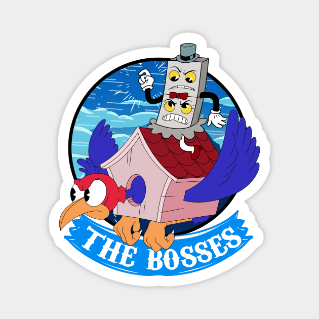 THE BOSSES Magnet by theanomalius_merch