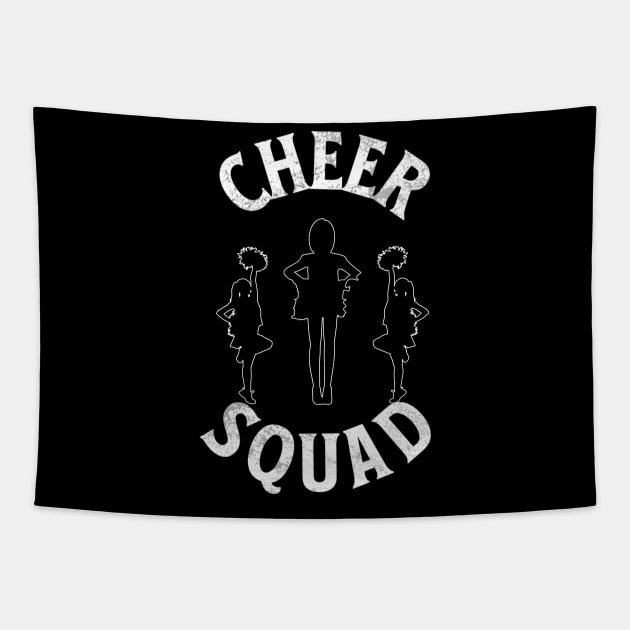 Cheer Squad For Cheerleaders Tapestry by Boo Face Designs