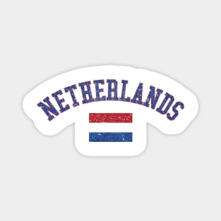 Netherlands Vintage Country Flag Magnet