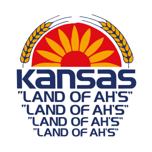 Kansas Land of Ah's #2 80s T-Shirt