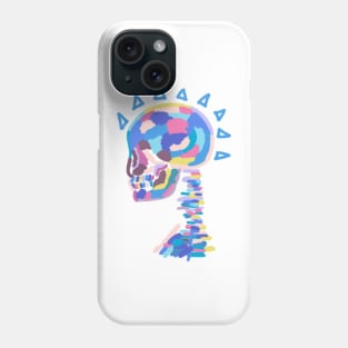 Colorful skeleton Phone Case