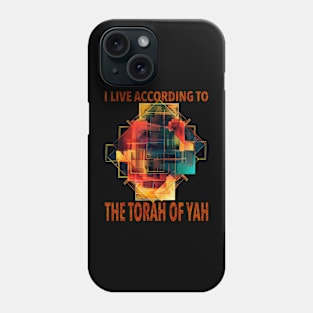 Live By The Torah Phone Case