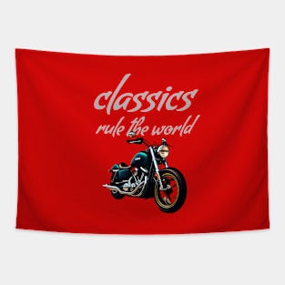 Classic Bikes Tapestry