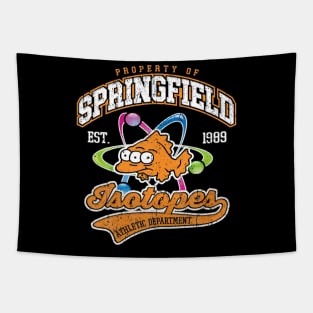 Vintage Property Of Springfield Isotopes Tapestry